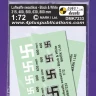 4+ Publications DMK72033 Decals Luftwaffe swastikas - B & W (2 sets) 1/72