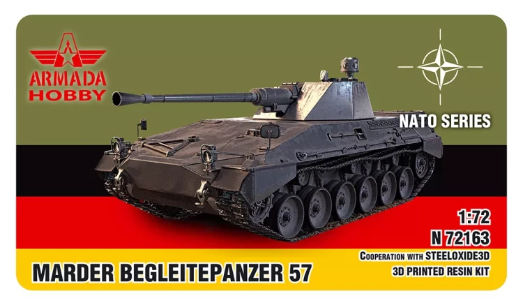Armada Hobby N72163 Marder Begleitepanzer 57 (3D resin kit) 1/72