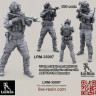 LiveResin LRM35097 Боец СОФ/МАРСОК в бинокулярных очках ночного видения - 2 1/35