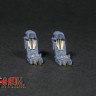 ЭВМ RS72027 Катапультные кресла К-36ДМ-1 (2 шт) с подвесной из фототравления 1/72