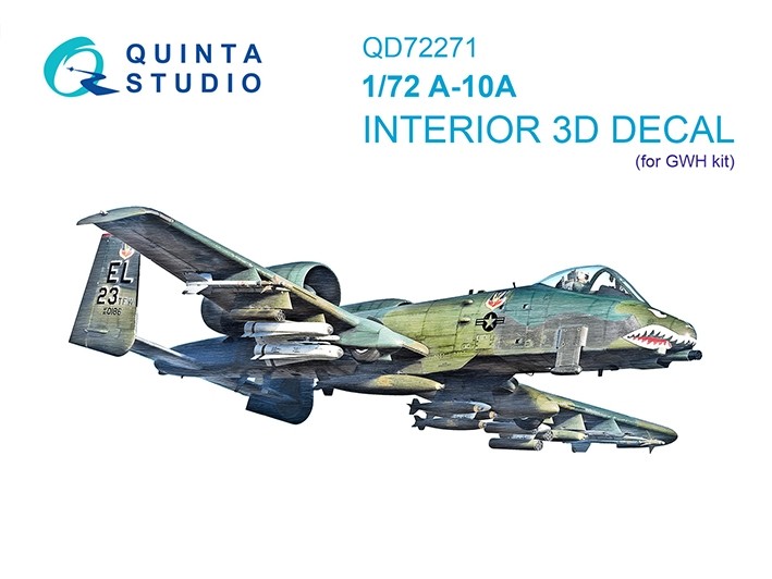 Quinta studio QD72271 A-10A Thunderbolt II (GWH) 1/72