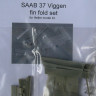 Maestro Models MMCK-7266 1/72 SAAB 37 Viggen fin fold set (HELL)