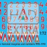 HAD E721020 Decal Hungarian Nat.Insignias&numbers 1990-98 1/72