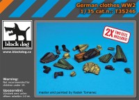 Black Dog BDT35246 German army clothes WWII 1/35