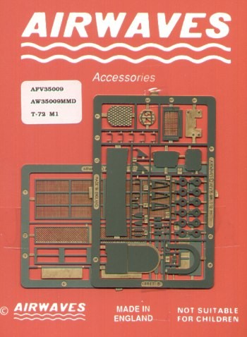 Airwaves (etched) AEC35009 Soviet T-72MI 1/35