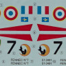 LF Model C48103 Decals N.A. T-28S Fennec over Algeria (RDN) 1/48