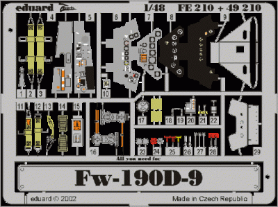 Eduard FE210 Fw 190D-9 TAM
