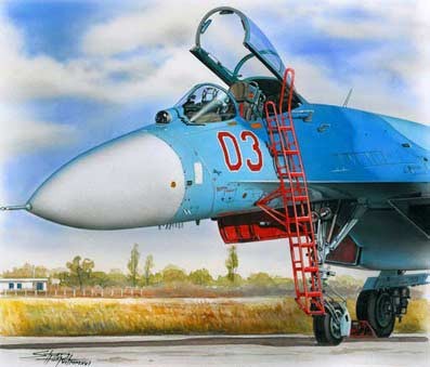 Plus model AL4062 1/48 Ladder for Su-27 (plastic set)