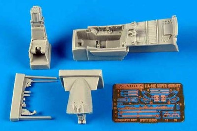 Aires 7288 F/A-18E Super Hornet cockpit set 1/72