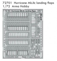 Eduard 72701 SET Hurricane Mk.IIc landing flaps (ARMA H.)