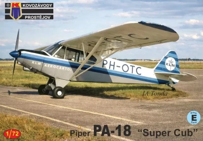 Kovozavody Prostejov 72538 Piper PA-18 'Super Cub' (4x camo) 1/72
