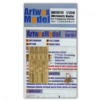 Artwox Model AW10113 HMS Roberts Monitor For Trumpeter 05335 1:350