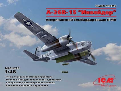 ICM 48282 A-26B-15 Invader 1/48