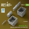 Reskit AVU35010 Merkava Mk.3 rear hull storage baskets (HB) 1/35