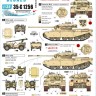 Star Decals 35-C1256 1956 Suez Crisis #1.British and French Tanks and AFVs.Centurion Mk.5, Universal Carrier, Willys Jeep 1/35