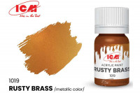 ICM C1019 Ржавая латунь(Rusty Brass), краска акрил, 12 мл