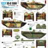 Star Decals 35-C1368 US PACIFIC WARS - IWO JIMAUSMC LVT-4 Amtracks.3rd Marine Amphibious Tractor Battalion, 5th Marine Amphibious Tractor Battalion, 10th Marine Amphibious Tractor Battalion, 11th Marine Amphibious Tractor Battalion in February 1945 1/35