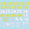 Star Decals 35-C1368 US PACIFIC WARS - IWO JIMAUSMC LVT-4 Amtracks.3rd Marine Amphibious Tractor Battalion, 5th Marine Amphibious Tractor Battalion, 10th Marine Amphibious Tractor Battalion, 11th Marine Amphibious Tractor Battalion in February 1945 1/35
