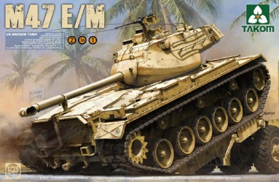 Takom 2072 US Medium Tank M 47 E/M 2 in 1 1/35