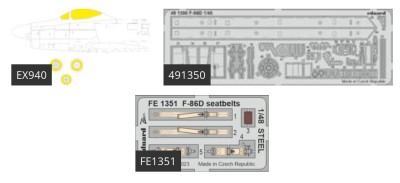 Eduard BIG49375 F-86D (REV) 1/48