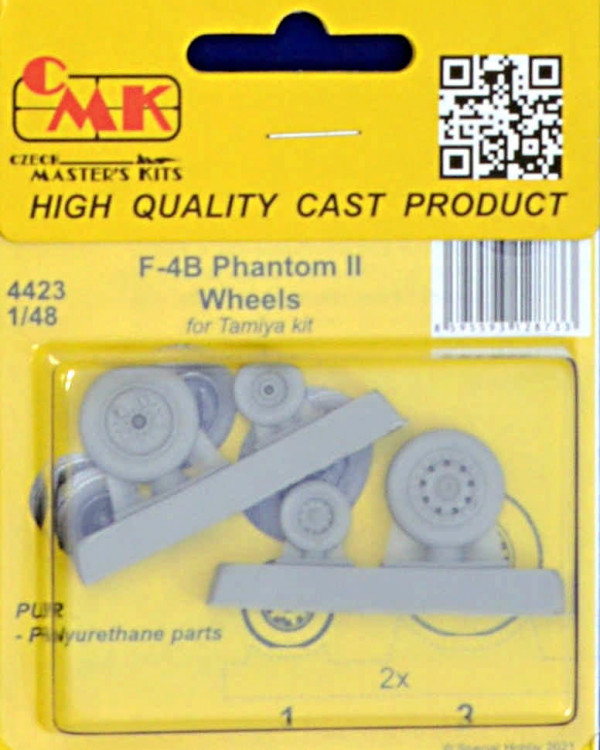 CMK 4423 F-4B Phantom IIWheels (TAM) 1/48