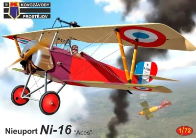 Kovozavody Prostejov 72451 Nieuport Ni-16 'Aces' (3x camo) 1/72