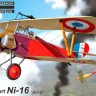 Kovozavody Prostejov 72451 Nieuport Ni-16 'Aces' (3x camo) 1/72