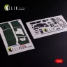 Reskit K48081 O-2A Skymaster int. 3D decals 'green decor.' 1/48