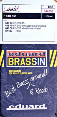 Eduard 644053 BRASSIN 1/48 P-51D-15+ Lookplus (EDU)