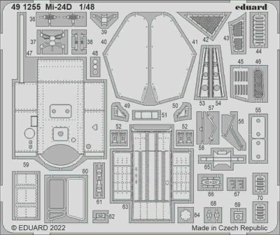 Eduard 491255 SET Mi-24D (TRUMP) 1/48