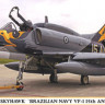 Hasegawa 07423 A-4KU (AF-1) Skyhawk "Brazilian Navy VF-1 1/48
