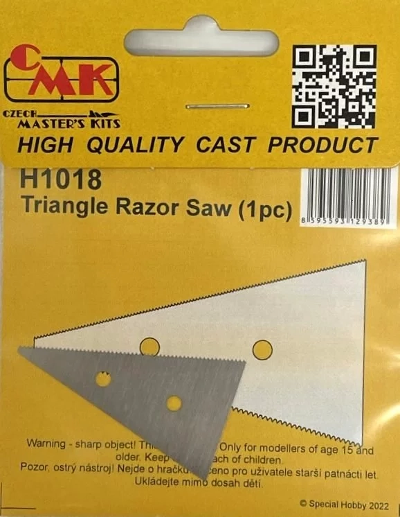 CMK H1018 Triangle Razor Saw (1 pc.)
