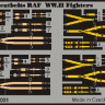 Eduard 49006 Seatbelts RAF WWII