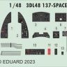 Eduard 3DL48137 Vampire FB.5 SPACE (AIRF) 1/48