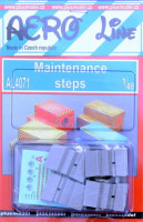 Plus model AL4071 1/48 Maintenance steps (resin set & decals)