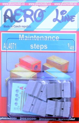 Plus model AL4071 1/48 Maintenance steps (resin set &amp; decals)