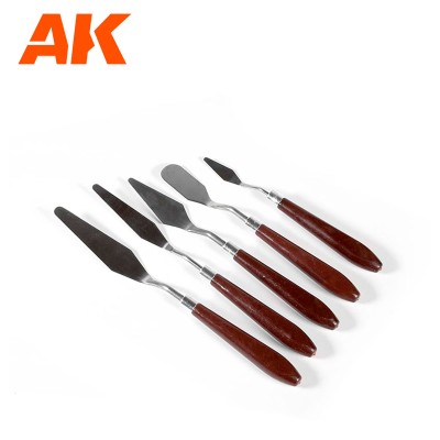 AK Interactive AK-09051 Набор модельных шпателей