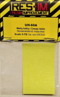 RES-IM RESICM72024 1/72 Canopy Masks for UH-60A (HOBBYB)