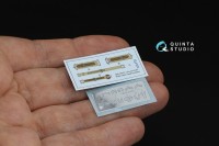 Quinta studio QR+35031 Комплект ремней для самолета ВМС Японии, ВМВ (с металлическими пряжками) (для всех моделей) 1/35