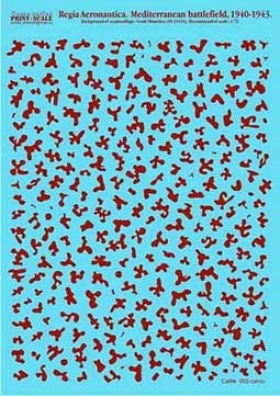 Print Scale 002-camo Regia Aeronautica. Средиземноморский театр военных действий 1940-1943