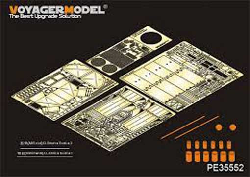 Voyager Model PE35552 WWII German VK1602 Leopard w/smoke discharger(For Amusing hobby 35A004 ) 1/35