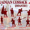 Red Box 72114 Ukrainian cossack infantry. 16 cent. Set 1 1/72