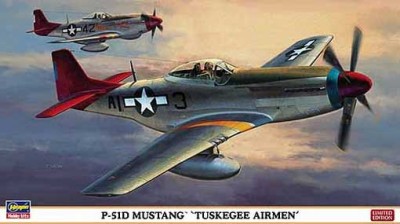 Hasegawa 09947 Самолет P-51D &quot;TUSKEGEE ATRMEN&quot; (HASEGAWA) 1/48