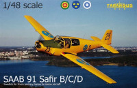 Tarangus 48004 1/48 Saab 91 B/C/D Safir (Sweden,Finland,Ethiopia)