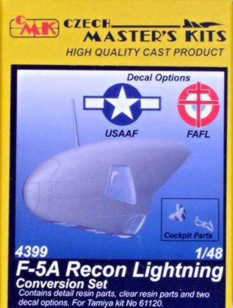 CMK 4399 F-5A Recon Lightning - Conv.set (TAM) 1/48