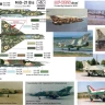 HAD DW48005 Decal MiG-21 Bis (dry-water) 1/48