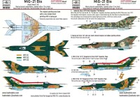 HAD DW48005 Decal MiG-21 Bis (dry-water) 1/48