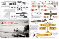 Rising Decals 72117 Decal J-BIRDs (4x camo) Part V. 1/72