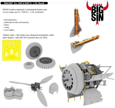 Eduard SIN63207 Fw 190F-8 PART II. 1/32