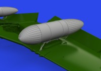 Eduard 672374 P-51D 108gal paper drop tanks PRINT 1/72